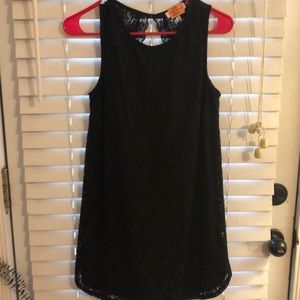 Lace black dress